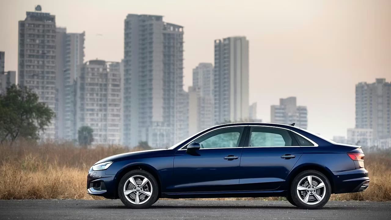 Audi A4 Left Side View