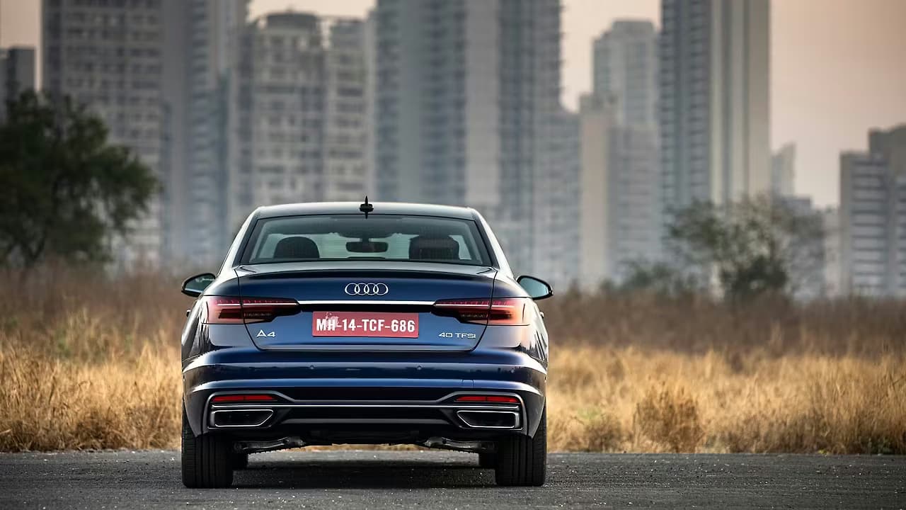 Audi A4 Rear View
