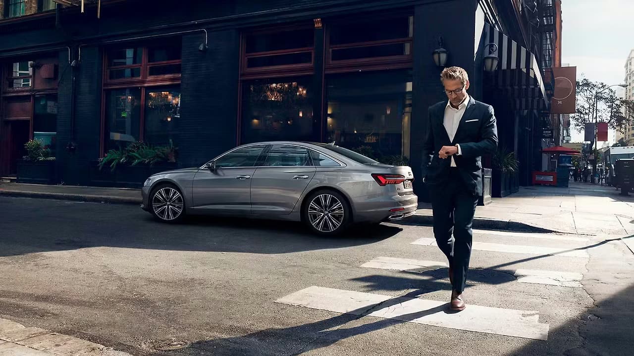 Audi A6 Left Side View