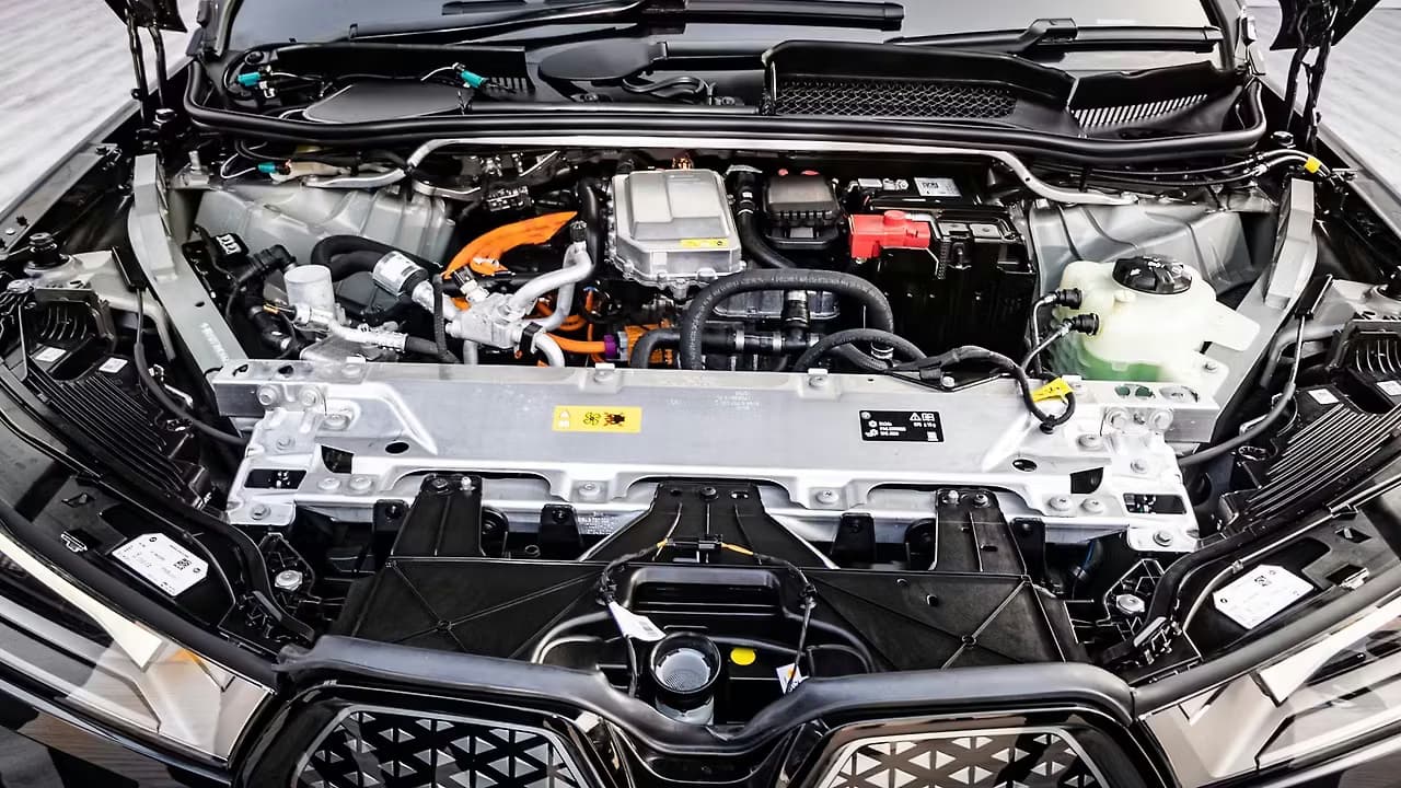 BMW iX Engine Shot
