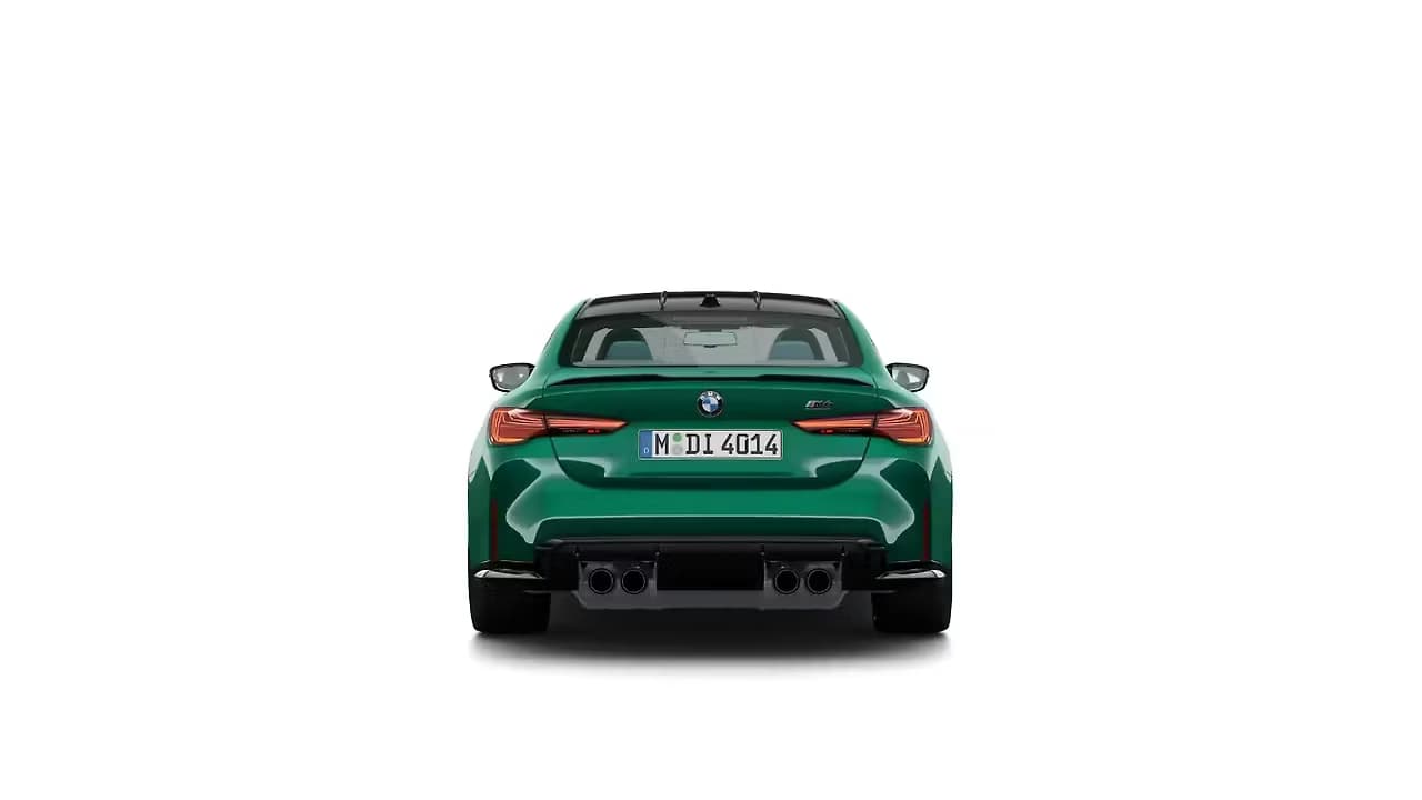 BMW M4 Rear View