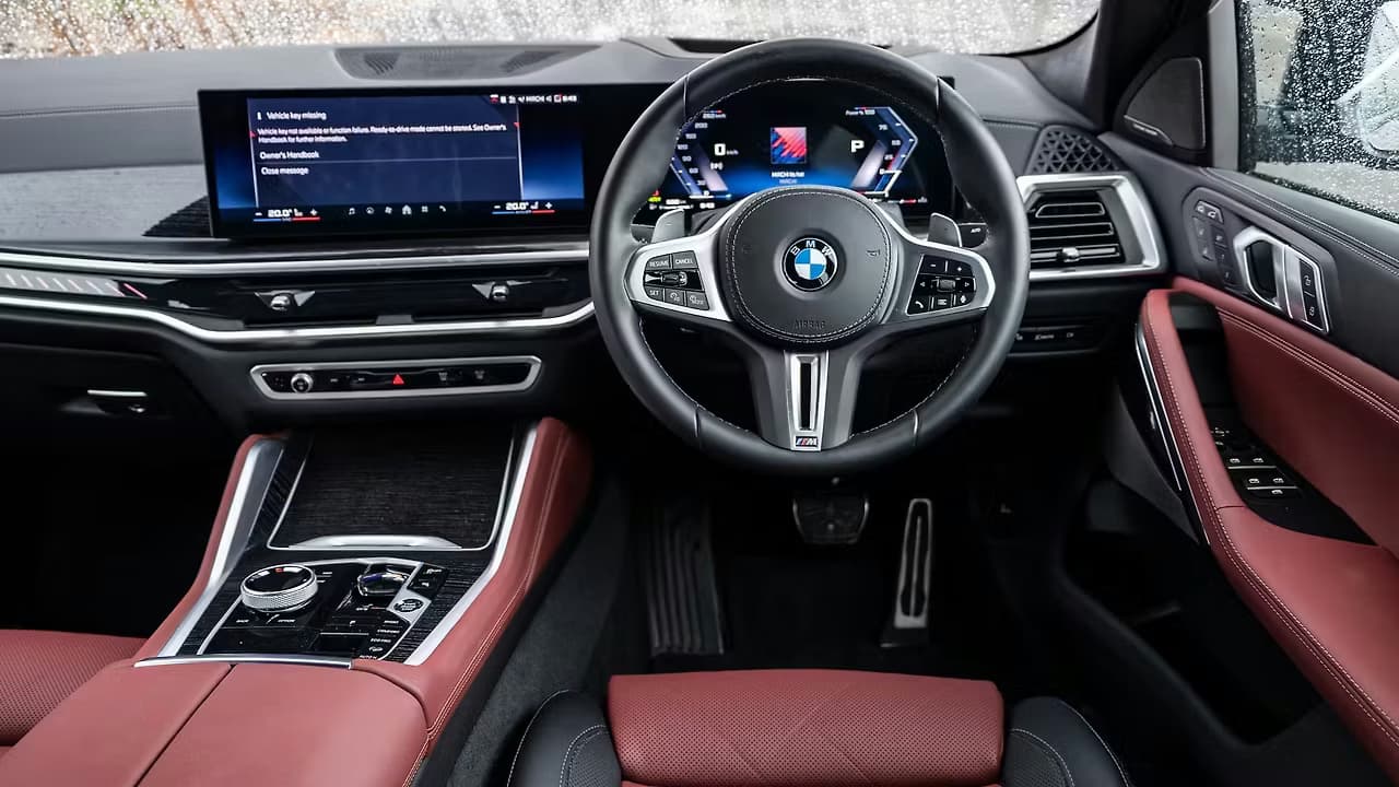 BMW X6 Dashboard