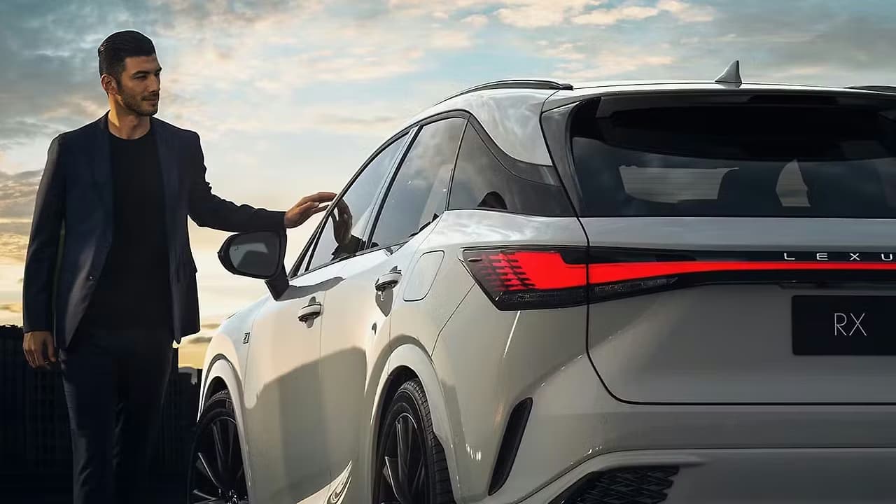 Lexus RX Rear View