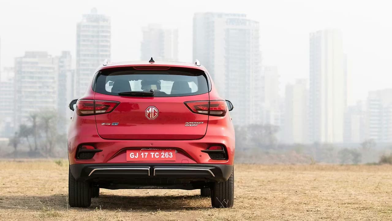 MG ZS EV Rear View