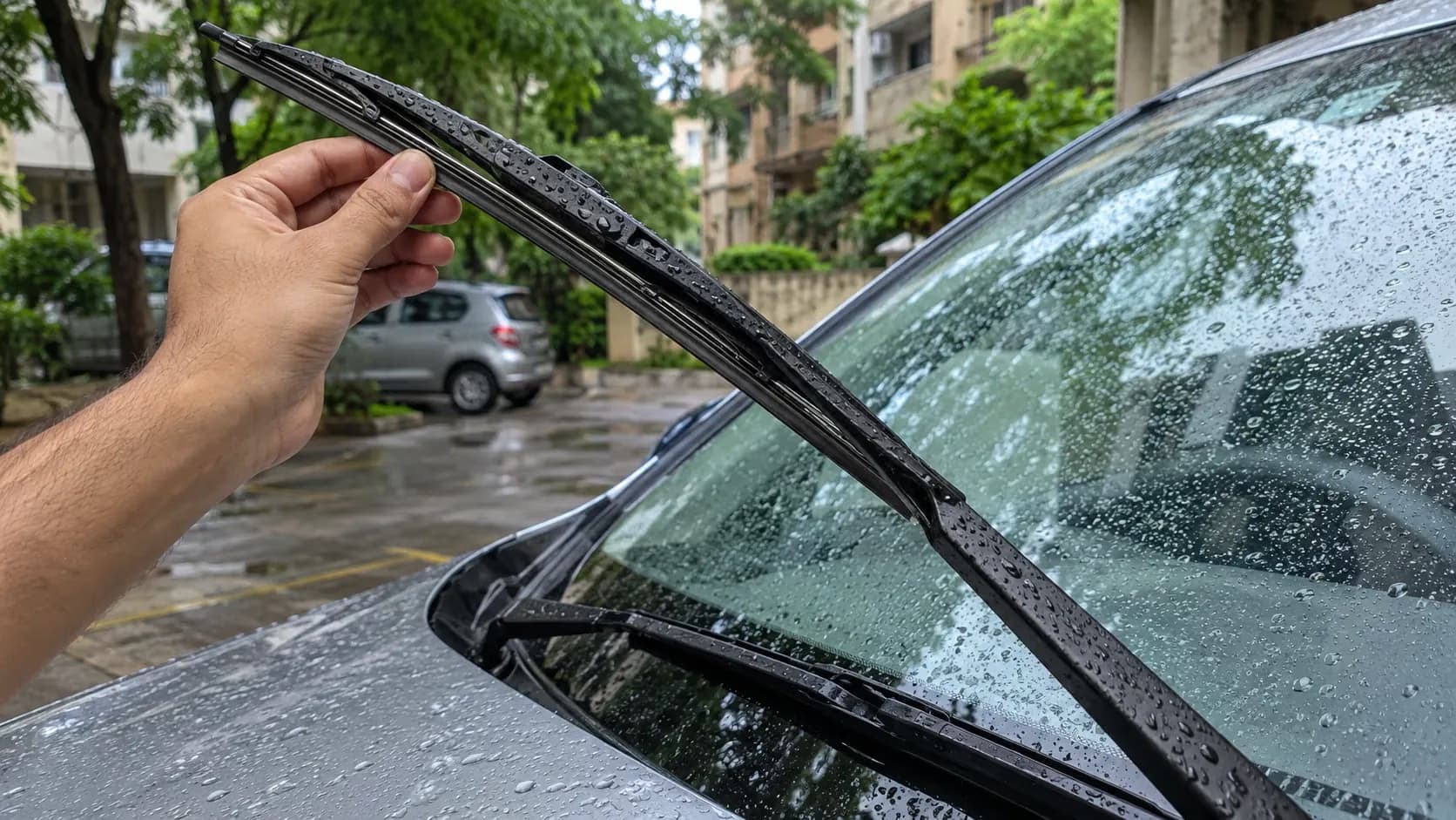 Wiper Streaks in the Rain: Clean the Glass, Check the Blade, Then Replace